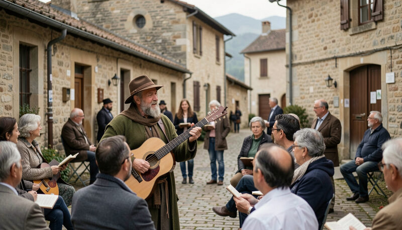 Detail numero 5 de l atelier du theatre en solo en Bourgogne, scene preparee pour le magazine Le Rideau de Bourgogne.